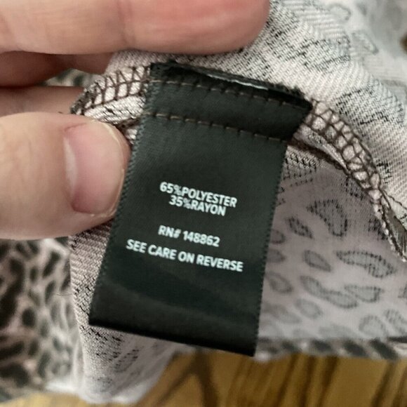 Torrid Women 0/L Leopard Print High Waist Mini Twill Pleated Skater Skirt NWT - Picture 11 of 12